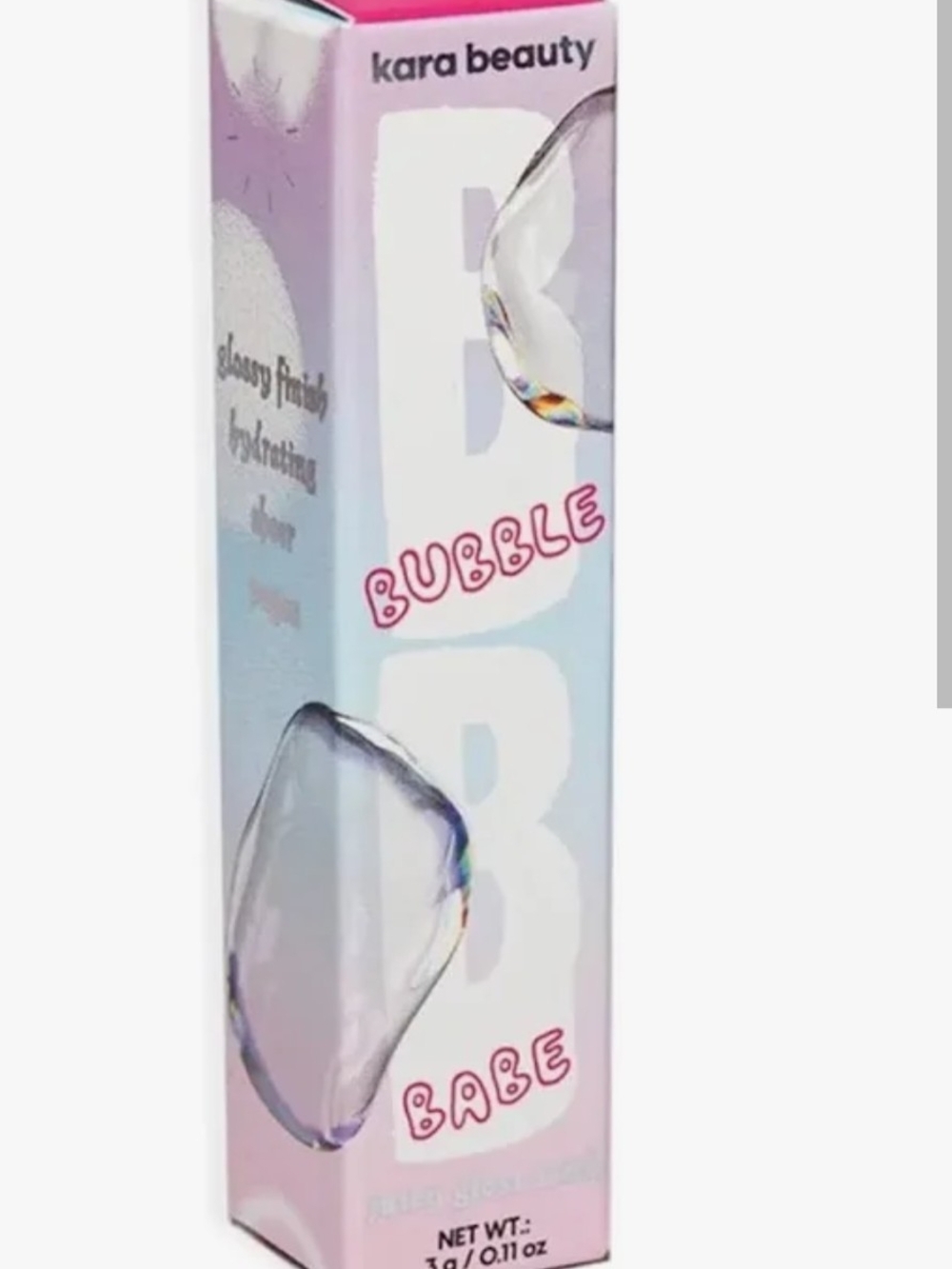 Kara Beauty Juicy Gloss Stick Pop Star In Bubble Babe NIB